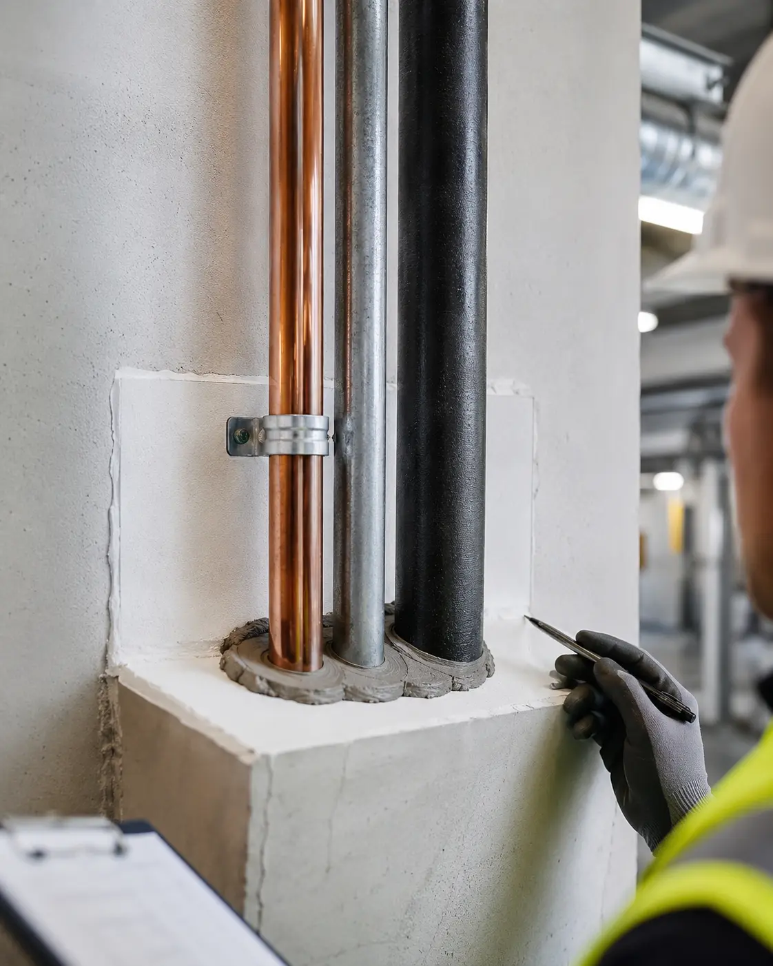 Industrial Pipe Penetration Inspection