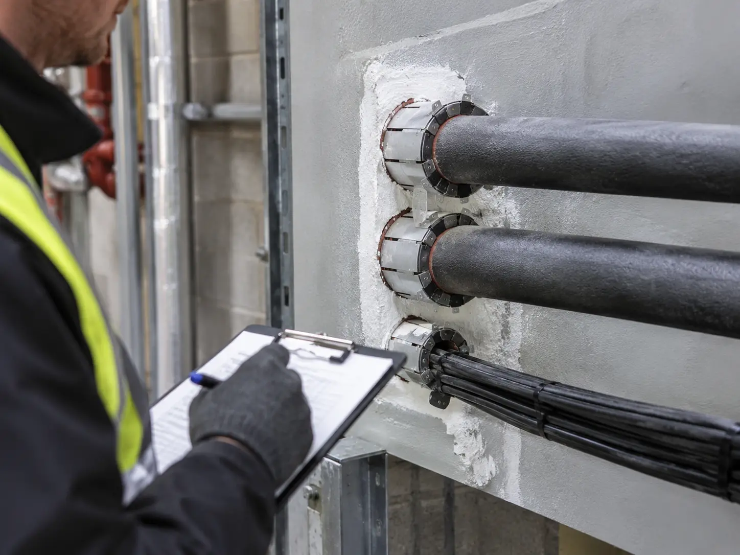 Industrial Wall Penetration Inspection