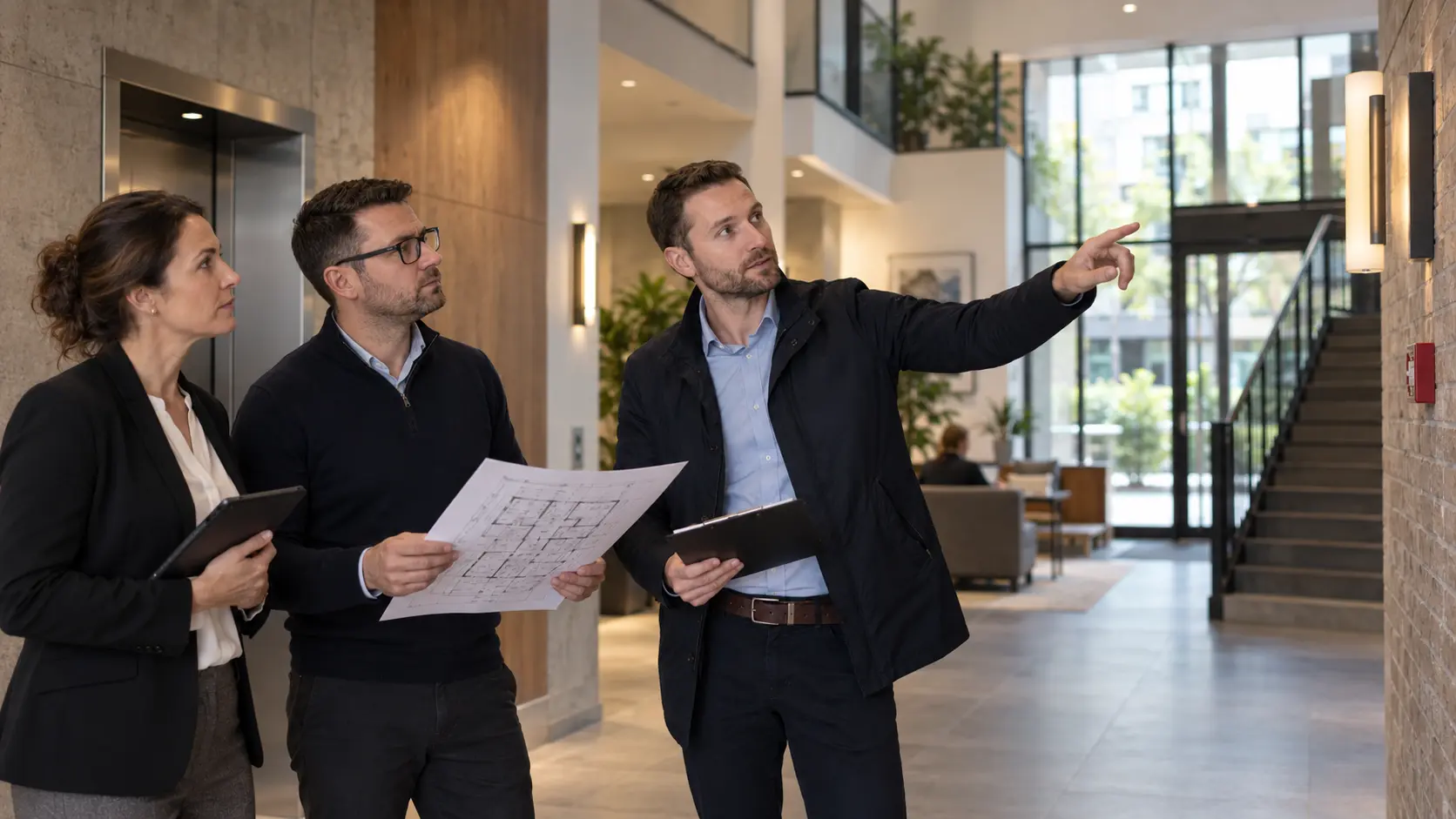 Professional Lobby Inspection